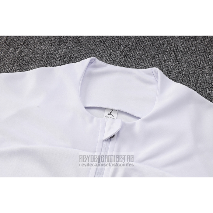 Chandal de Chaqueta del Paris Saint-Germain Jordan Nino 2023-2024 Blanco